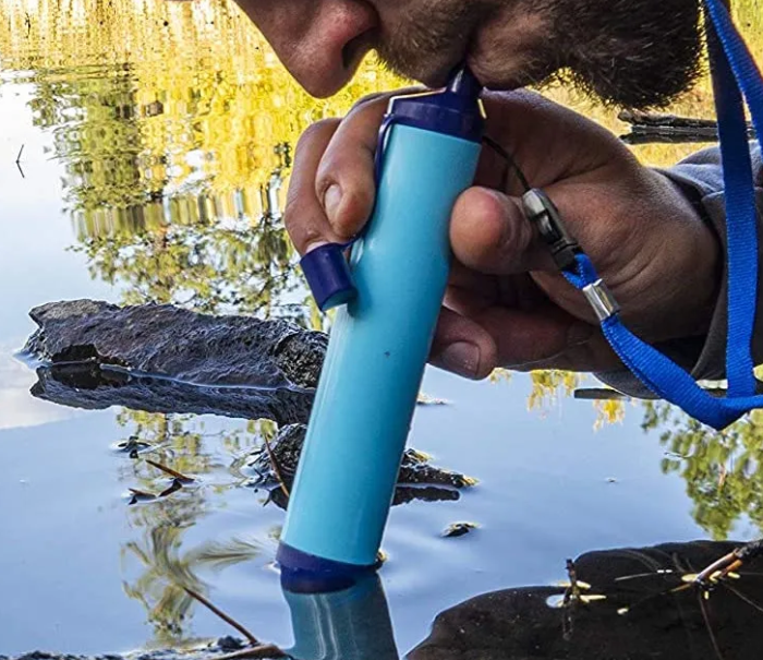 Clean Drinking Water: Membrane Solution Straw Water Filter, Essential Survival Gear Clean Drinking Water: Membrane Solution Straw Water Filter, Essential Survival Gear