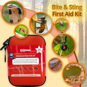 Essential First Aid Kits for Outdoor Hazards: Snake Bite, Bee Sting, and Insect Relief