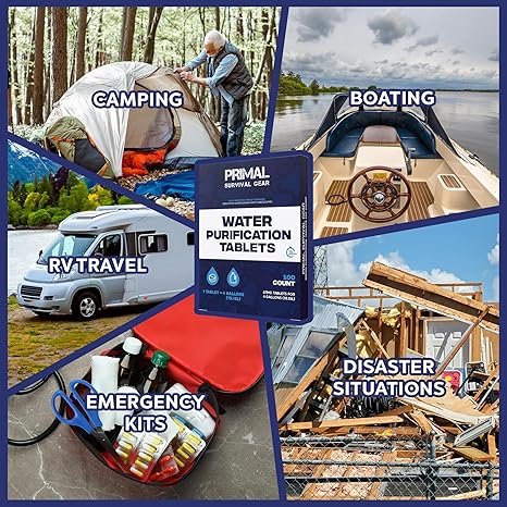 Comparing 2 Water Purifier Tablets, Solutions for Outdoor Adventures, Stay safe & hydrated 2 Water purifier tablets