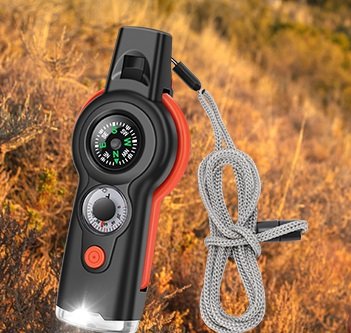 Review Essential Gear: The 7-in-1 Safety Whistle Sets the bar high with innovation and reliability, inspiring confidence and joy on every journey
