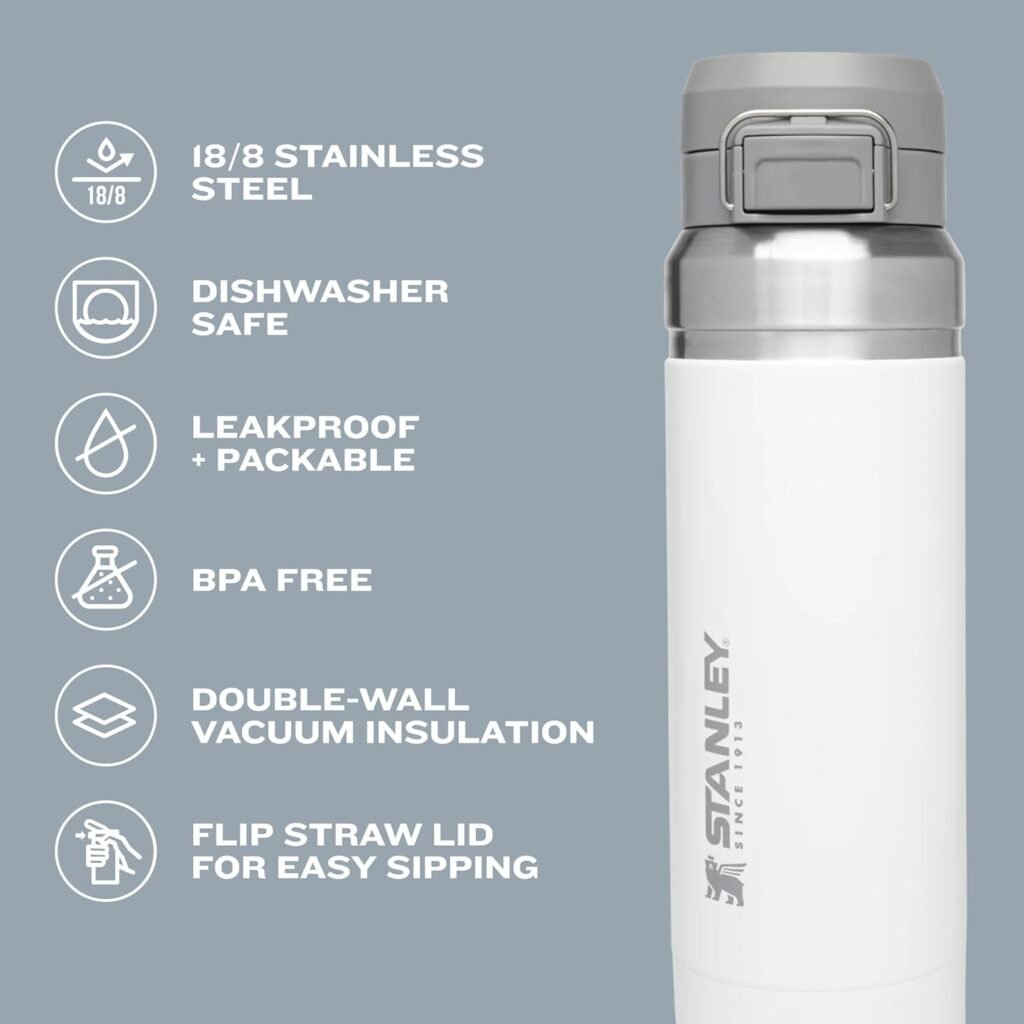 Stay Hydrated on the Go: The Stanley Quick Flip Go Water Bottle Review 1 Water Bottle