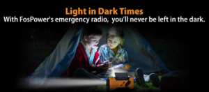FosPower Emergency Weather Radio