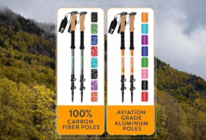 Carbon Fiber Trekking Poles